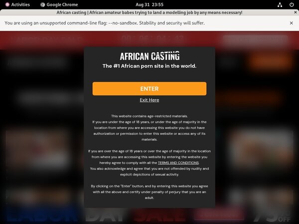 African Casting Discount 50%