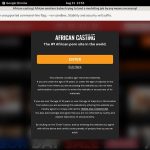 Africancasting.com Login Information