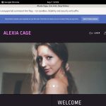 Alexiacage Hd Video