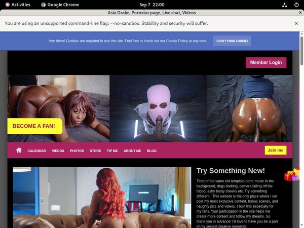 Asia Drake Password Site