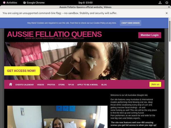 AussieFellatioQueens Free Trial Special
