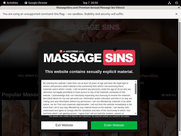 Black Massage Sins