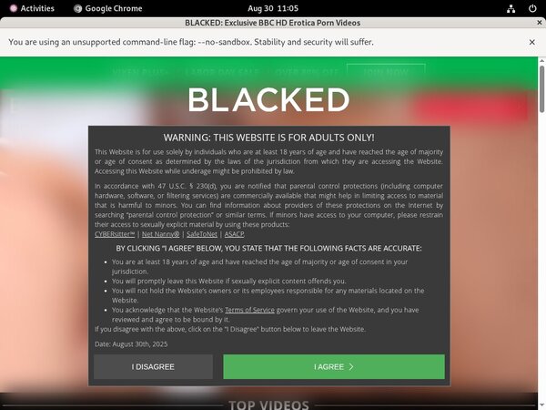 Blacked.com Premium Pass