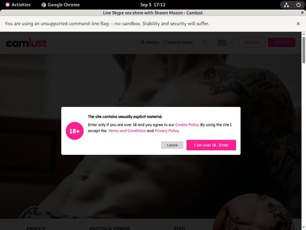 Camlust.com Sale