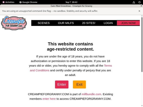 Creampie For Granny Alternate Payment