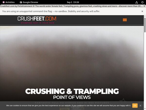 Crush Feet Discount Free Trial Crush Feet Discount Free Trial