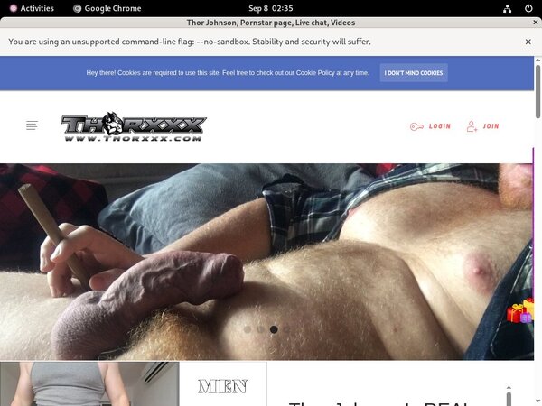 Does Thorjohnsonxxx.com Use Paypal?