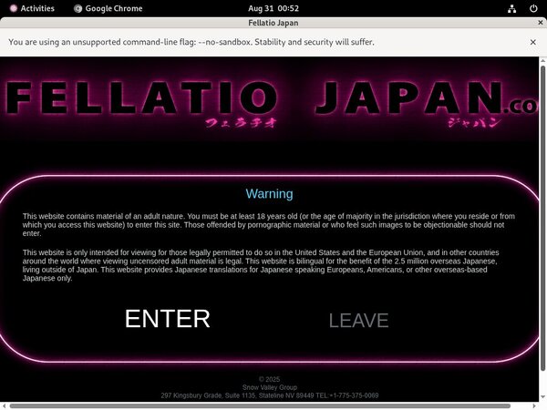 Fellatiojapan.com Renew