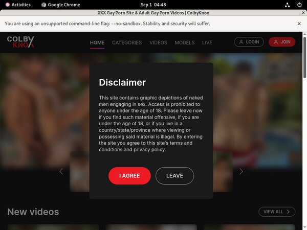 Free Colby Knox Trial Deal Free Colby Knox Trial Deal