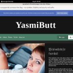 Free Pass Yasmibutt.modelcentro.com