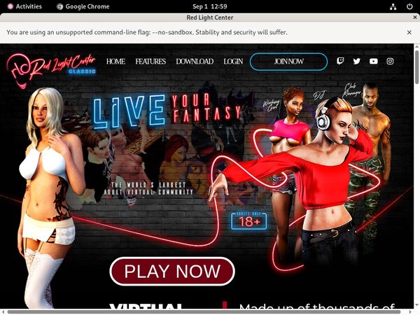Get A Free Red Light Center Password