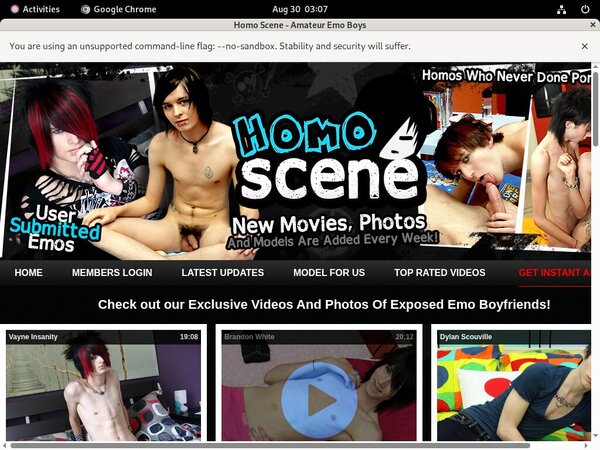 Homo Scene Trial For Free