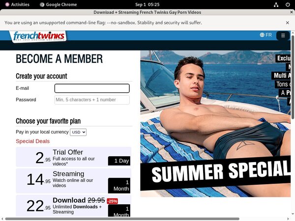 How To Join French Twinks