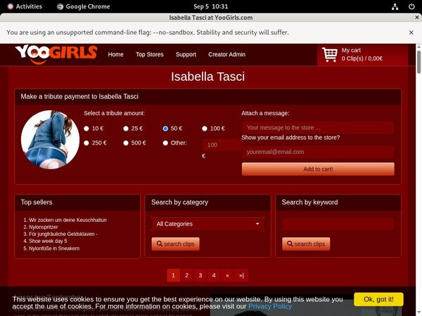 Isabella Tasci Free Trial Price