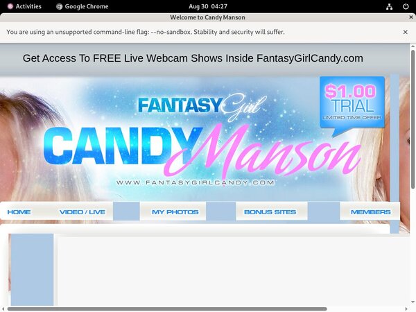 Join Fantasy Girl Candy