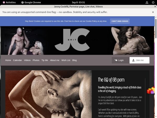 Jonny Cockfill Porn Movies