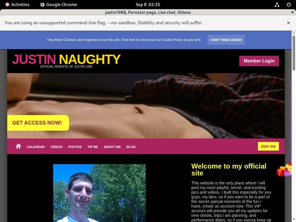 Justin1988.modelcentro.com Hq