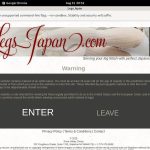 Legs Japan Login Codes