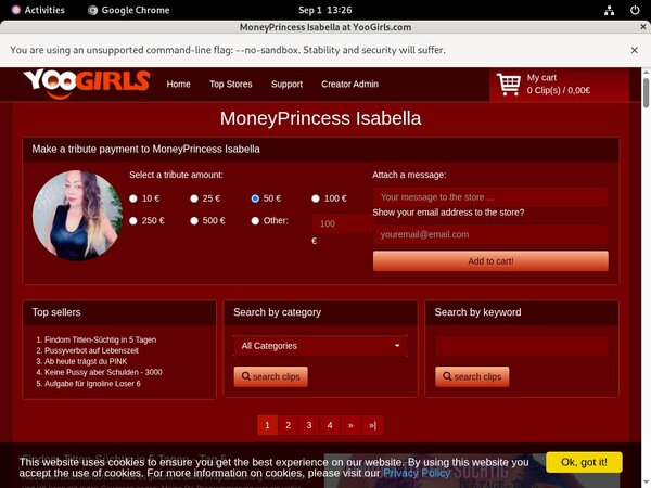 Moneyprincess Isabell Cheap