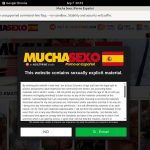 Mucho Sexo Sign Up Again