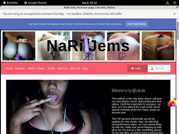 NaRiJems Order Form