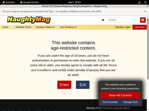 Naughtymag.com Discount Membership