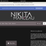 NikitaMarceau Password Info