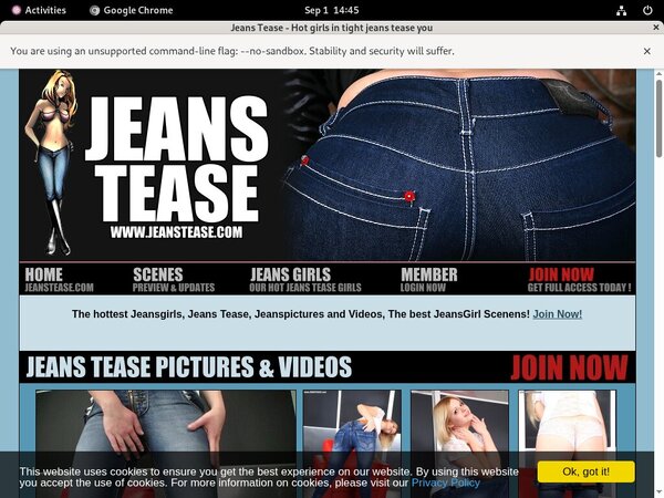 Premium Account For Jeans Tease