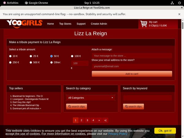 Premium Lizz La Reign Accounts Free