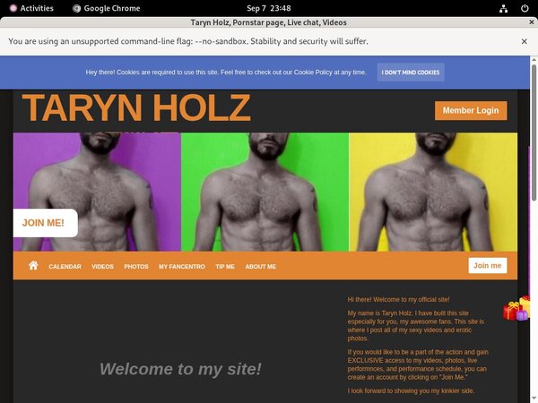 Tarynholz.modelcentro.com Discount Trial