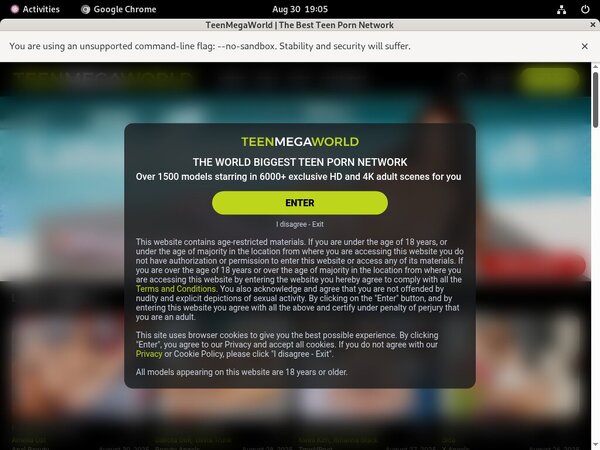Teen Mega World With Paypal