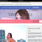 Valentinabiancox Free Try