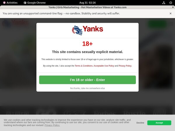 Yanks.com Account Creator