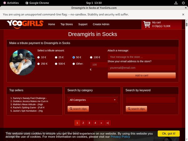 Yoogirls.com Account New