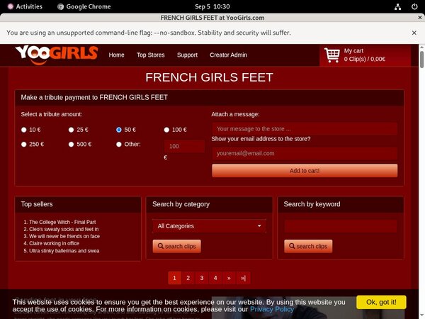 Yoogirls.com Orgasm