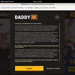Daddy4k Sign Up Page
