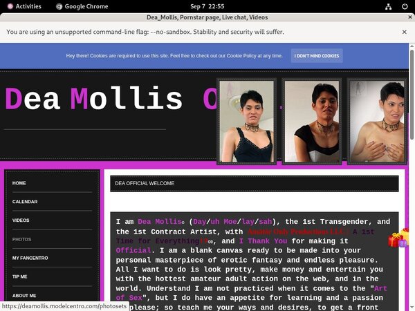 Dea_Mollis With Online Check