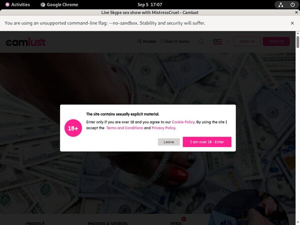 MistressCruel Active Accounts