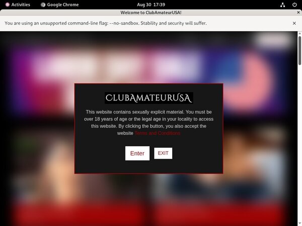 Club Amateur USA With Webbilling.com