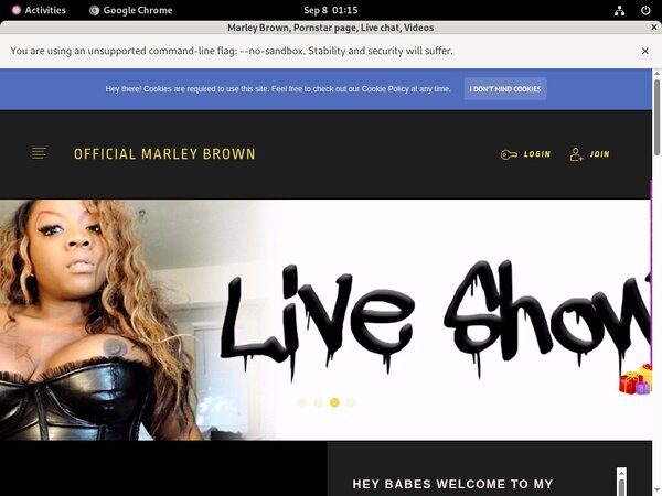 Officialmarleybrown.com Buy Trial