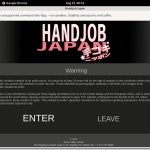 Free Account Of Handjob Japan